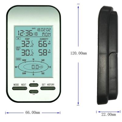 China Professional Weather Station Indoor And Outdoor LCD Display ODM for sale