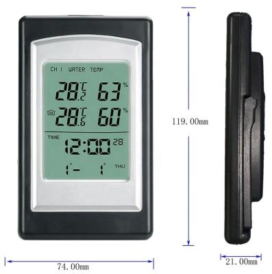 China Multi Channel Weather Temperature Meter With Silver Color And ±5% Humidity Accuracy for sale