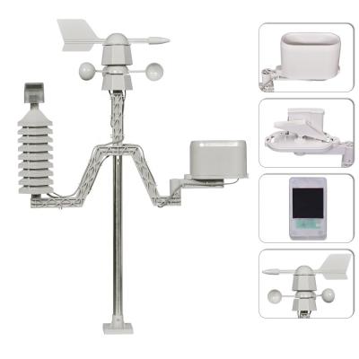 China Silver and Black Digital Wifi Weather Station for sale