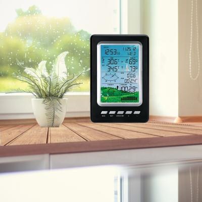 China WiFi Wireless Weather Station Professional 7 In 1 With Outdoor Solar Panel for sale