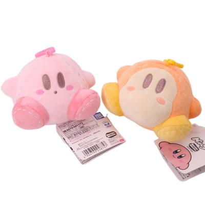 China Fun 10Cm Takara Tomy Kawaii Pink Star Kirby Waddling Cute Dee Adventure Game Animal Pendant Keychain Soft Stuffed Plush Dolls Key Chain Toys for sale