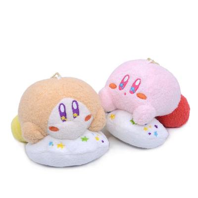 China Fun 12cm Kawaii Stuffed Plush Toy Cloud Kirby Plush Doll Heart Shaped Cute Elf Cute Girly Doll Children's Toy Birthday Gift for sale