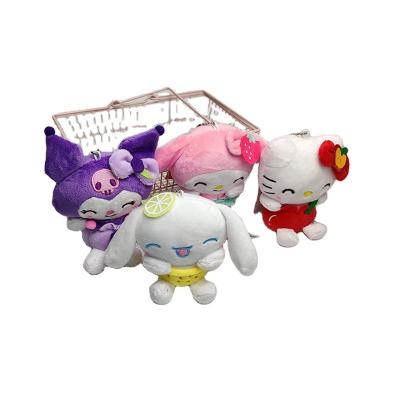 China Cute Cartoon Kuromi Mymelody Cinnamoroll Kawaii Japan Genie Doll Fashion Sanrio Stuffed Plush Toys Plushie Doll Stuffed Toy Fun for sale