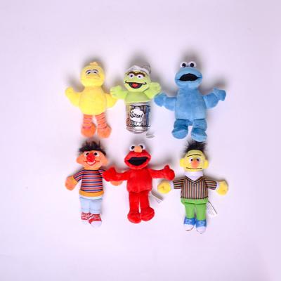 China 6Style Fun Sesame Street Elmo Bigbird Bert Zoe Ernie Plush Toys Doll Cookie Monster Cute Plush Toys Birthday Christmas Gifts for sale