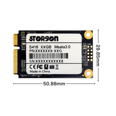 China Internal SSD Promotion Msata Solid State Drive 256gb 3d Sata Solid State Drive For Desktop Computer Laptop for sale