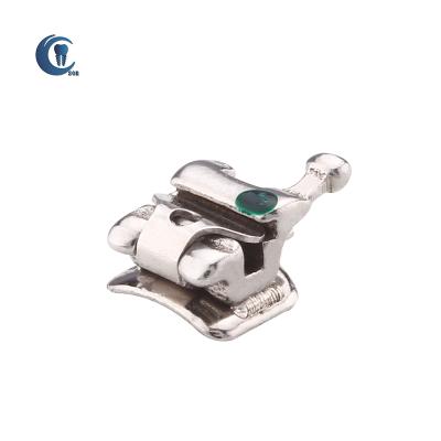 China Dental Regional Wholesale Metal Orthodontic Self-Ligating Dental Brackets for sale