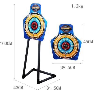 China Soft Board Suck Type Bullet Dart Aim Plastic Outdoor Shooting Training Target Support Paintball Accessories For Kids for sale