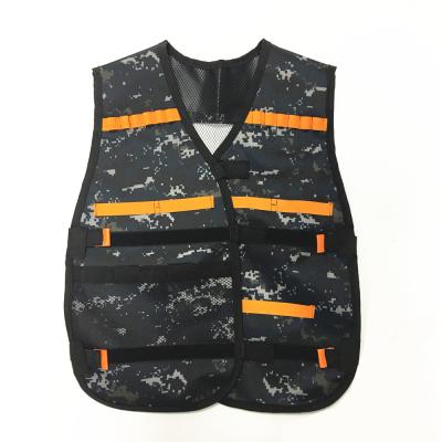 China Plastic Adjustable Elite Tactical Vest For Kids Game Outdoor Game Combat Equipment Outdoor Elite for sale