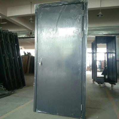 China Designs Exterior Fire Resistant Metal Swing Door Fire Retardant Flush Door for sale