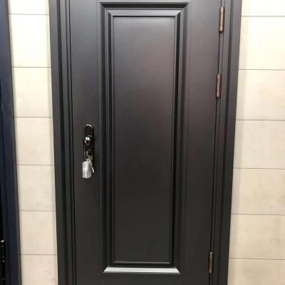 China Swing China wholesale customized reinforced iron door steel gate doors for sale