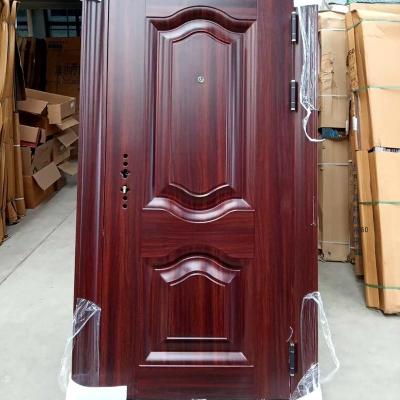 China New Swing Design Metal Steel Door 2050x960 / 860 Mm Used Exterior Prices for sale