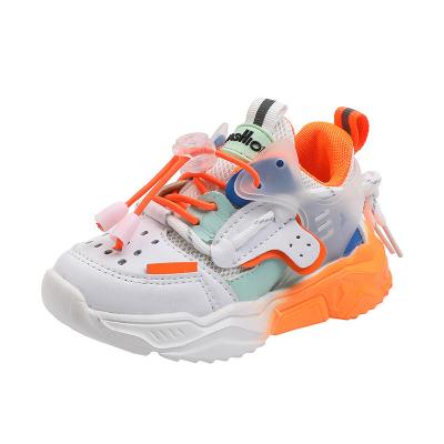 China Round Causal Kids School Sneaker Jogger Sports Toddler Infant Toddler Shoes For Baby Boy And Girls for sale