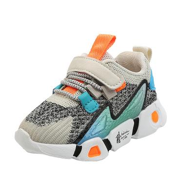 China New Breathable Spring Children Sports Shoes For Girls Boys Sole Soft Sport Sneaker Shoes for sale