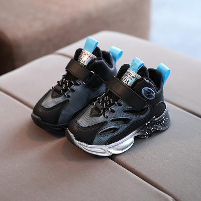 China Children Round Causal School Sneakers Jogger Sports Toddler Infant Toddler Shoes Round for Baby Boy and Girls for sale