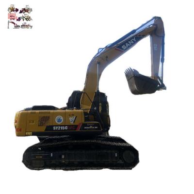 China Used Sany SY215C excavator 20 ton SANY usd China made excavator, Sany 20ton digger with Japan engine 3MÂ³ for sale