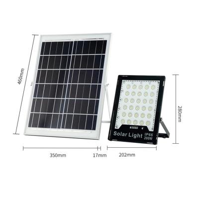 China 60w 100w 200w 300w 400w ip65 environmental friendly and energy saving outdoor remote control solar led flood light for sale