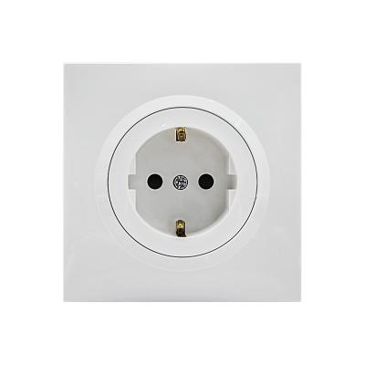 China European Standard House Extension Socket Socket With Cover for sale