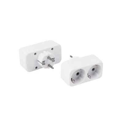 China Portable Durable UK European Adapter To EU Plug Adapter Travel USB Adapter for sale