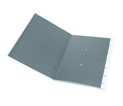 China A4 hardcover signature folder with elastic band for sale