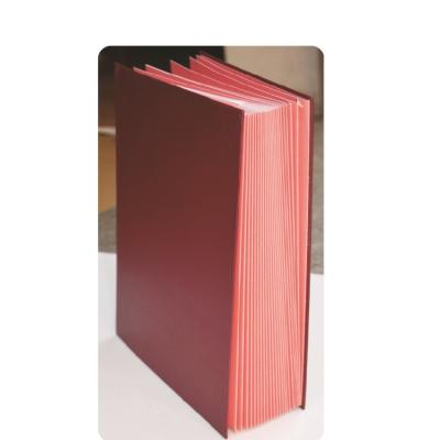 China Hardcover Classic Style 36 Sheets Hard Cover Signature Book for sale