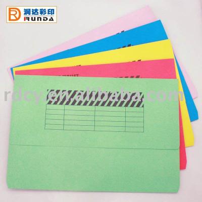 China Colorful Document Paper Wallet on A4/FC Paper for sale