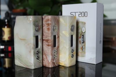 China Innovation Marble box mod ST200W Dovpo e cig new design fit for 2pc 18650 battery and with temp control function for sale