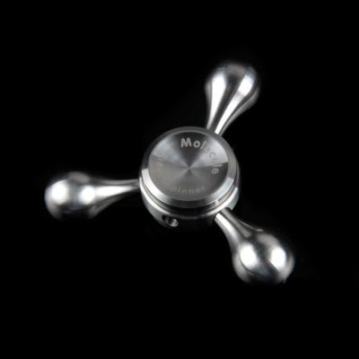 China 2017 Release Stress Fidget Toys Stainless steel Molecule Metal Hand spinner For 3-5 minutes for sale