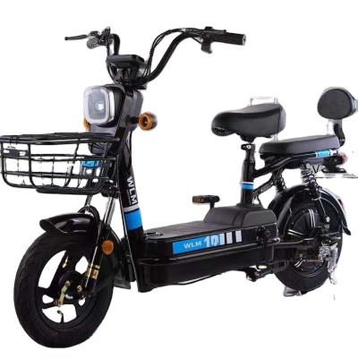 China Factory direct supply electric bicycle tricycle portable equipped cheap motorcycle steel with full tandem electric bicycle en venta