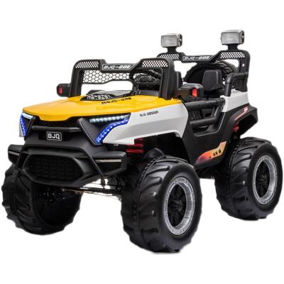 China Ride On Toy Kids Ride On Electric Car with Remote Control, 12V Battery Operated, Leather Seat, LED Lights, Wheel Suspension, Music, Horn en venta