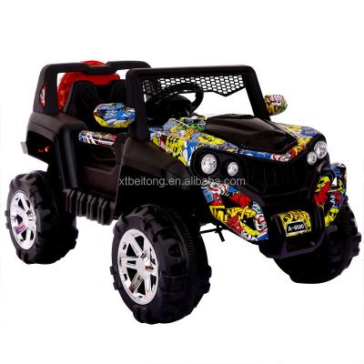 China Ride On Big Toy Kids Ride On Vehicle 12v With LED Lights , Remote Control Battery Operated Car Music en venta