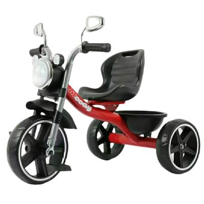 중국 2022 Wholesale cheap kids tricycle baby tricycle kids factory new model high carbon steel push tricycle bike 판매용