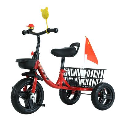 China OEM High Carbon Steel Customizable Toddler Running First Eva Tire Lightweight Plastic and Metal Pushed Pedal Kid Tricycle for Kids en venta