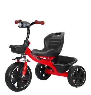 China New Model Simple High Carbon Steel Hot Selling China Style Lovely 3 Wheels Child Toy Bicycle Baby Tricycle Online Shopping For 2-8 Years Old Kids à venda