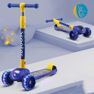 China Wholesale Customizable DIY Scooter Baby Customizable Baby Scooter 3 Wheel Fast Folding Adjustable Cheap Scooter à venda