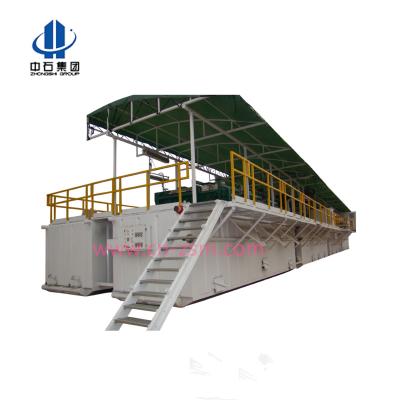 China Solid Control System Effective Volume 300m3 Api Mud Tank For Containing Oilfield Drilling Mud for sale