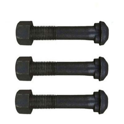 China Rail Maintenance Railway Rail Fishtail Bolt And Nut Fishtail Bolt for sale