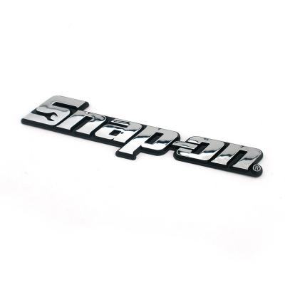 China Body Stickers 3D Design Snap On Tools Box Plastic Car Emblem Chrome Badge Logo Auto Car Sticker Decal for sale