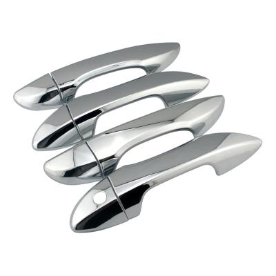 China 4pcs/set ABS Chrome Plating Plastic Car Door Handle Cover For Accesorios Para Corolla for sale