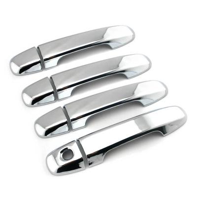 China ABS Plastic Car Exterior Accessories 4pcs/set Chrome Door Handle Cover For Toyota Camry for sale