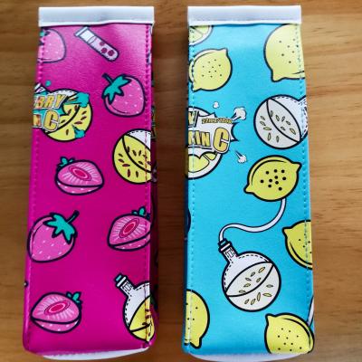 China Wholesale Custom Cute Lemon Pencil Case School Students Zipper Cartoon Pencil Case for sale