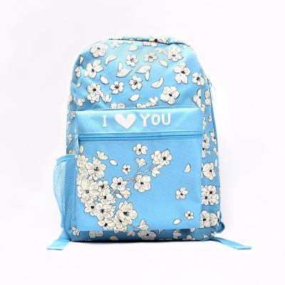 China Cute Color Changing Flower Large Capacity Backpack For Kids for sale