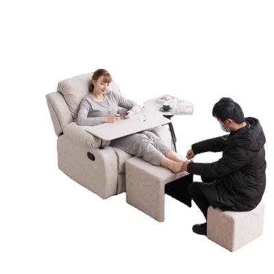 China First-class space chair sofa single chair lazy sofa cooling nail and multifunctional eyelash sofa rest lunch break for sale