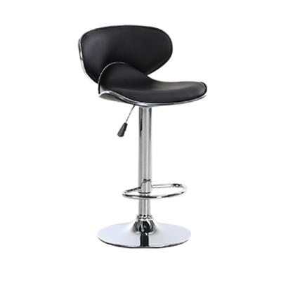 China Commercial Synthetic Leather Swivel Swivel Height Adjustable Bar Chair Seat Bar Stool Counter Stool for sale