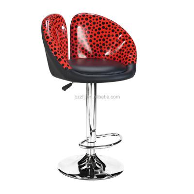 China Wholesale hot selling bar chair unique design, pedal swivel, the most popular kitchen bar chair high for sale