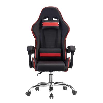 China New and Red Adjustable Gaming Chair Wholesale Black (Height) Luxury Design for Game for sale