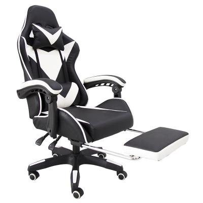 China (Size)Wholesale Adjustable Gaming Chair Armchair With Wheels Swivel Computer Chair Gaming Chairs White Customized Style for sale