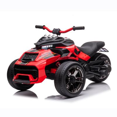 China Ride on Toy Wholesale 12V kids police dicest 3 wheel motorcycle beach ATV battery operated play for 7 years for sale