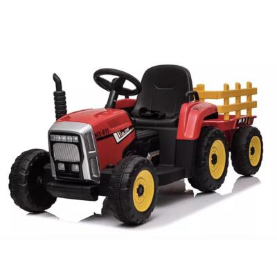 China Ride On 2021 Hot Toy Farm Ride On Toy Kids Trailer Tractor Tractors Road Cart for sale