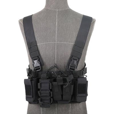 China With Tensile Strength And Wear Resistance Modular Tactical Chest Rig Vest Outdoor Hunting Military Bulletproof Tactical Vest for sale