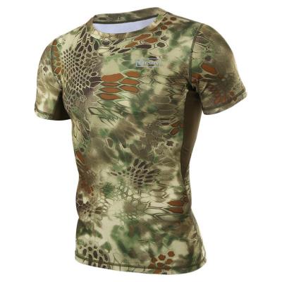 China Breathable Best Price Desert Camouflage Blue Camouflage T Shirt Manufacturer for sale